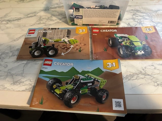 Diverse Lego sets