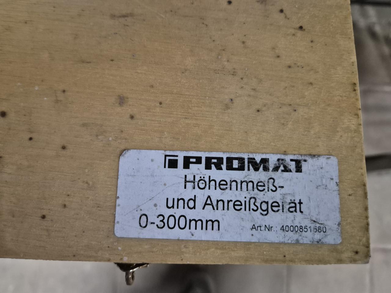 Hoogtemeter/kraspen promat 0-300 mm let op prijs per stuk