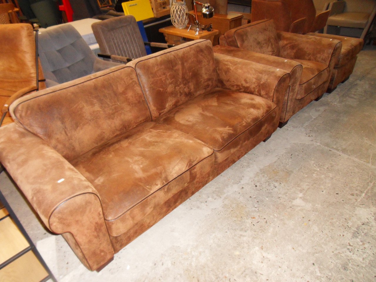 Bank en fauteuil