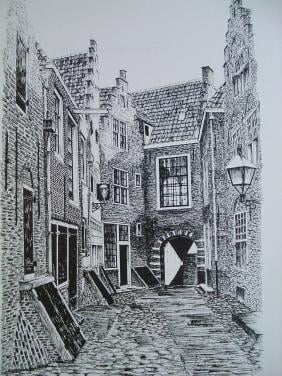 Het oude Zeeuwse woonhuis.