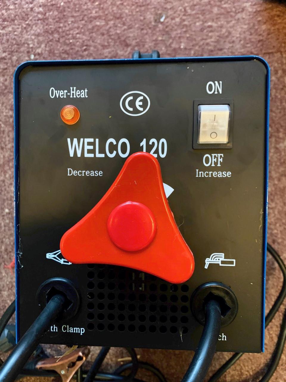 Welco laspost 120 met toebehoren