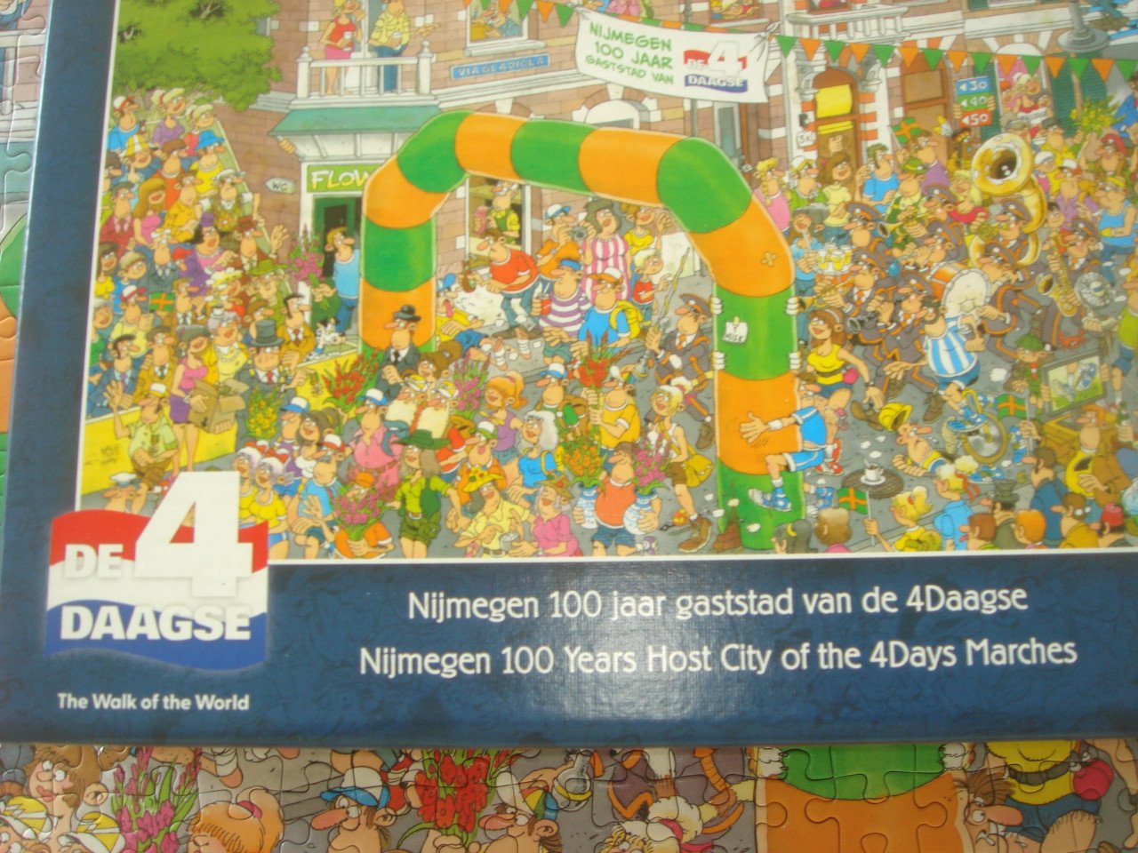 Complete Jan van Haasteren puzzel De 4 daagse Nijmegen 100 jaar