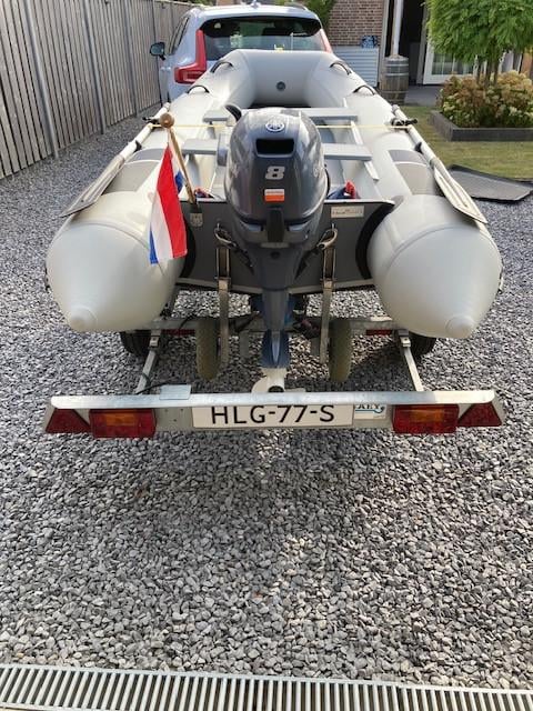 Boot Admiral 320 met Yamaha 8 Pk BB