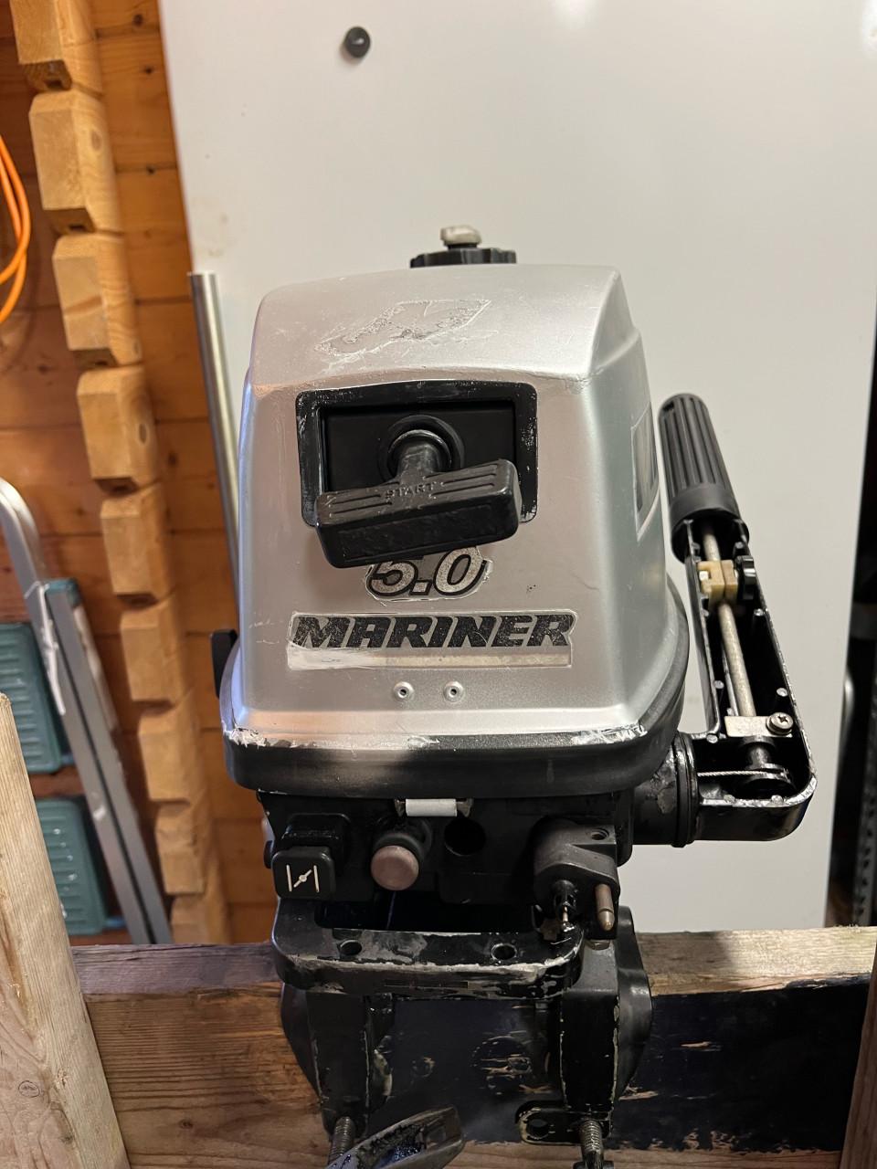 Mercury 5pk 2-takt buitenboordmotor