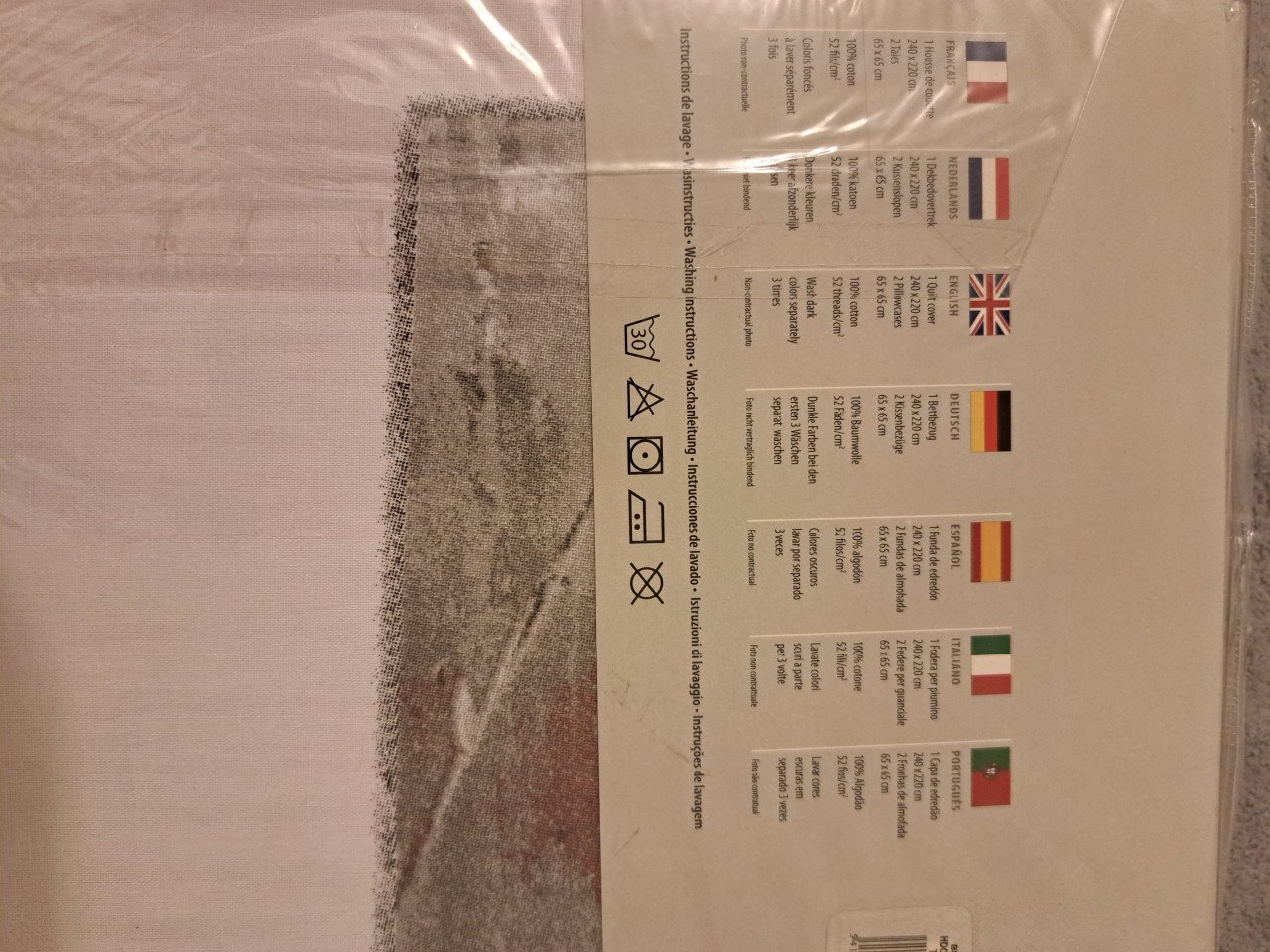 2persoonsdekbedovertrek 240/220