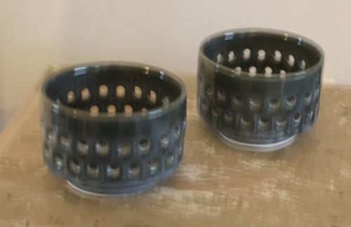 Set van 2 theelicht houders