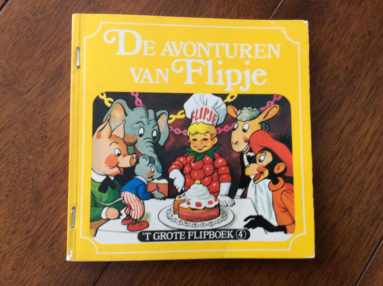 2 vintage boekjes met de avonturen van Flipje.   Nrs.: 3 en 4.