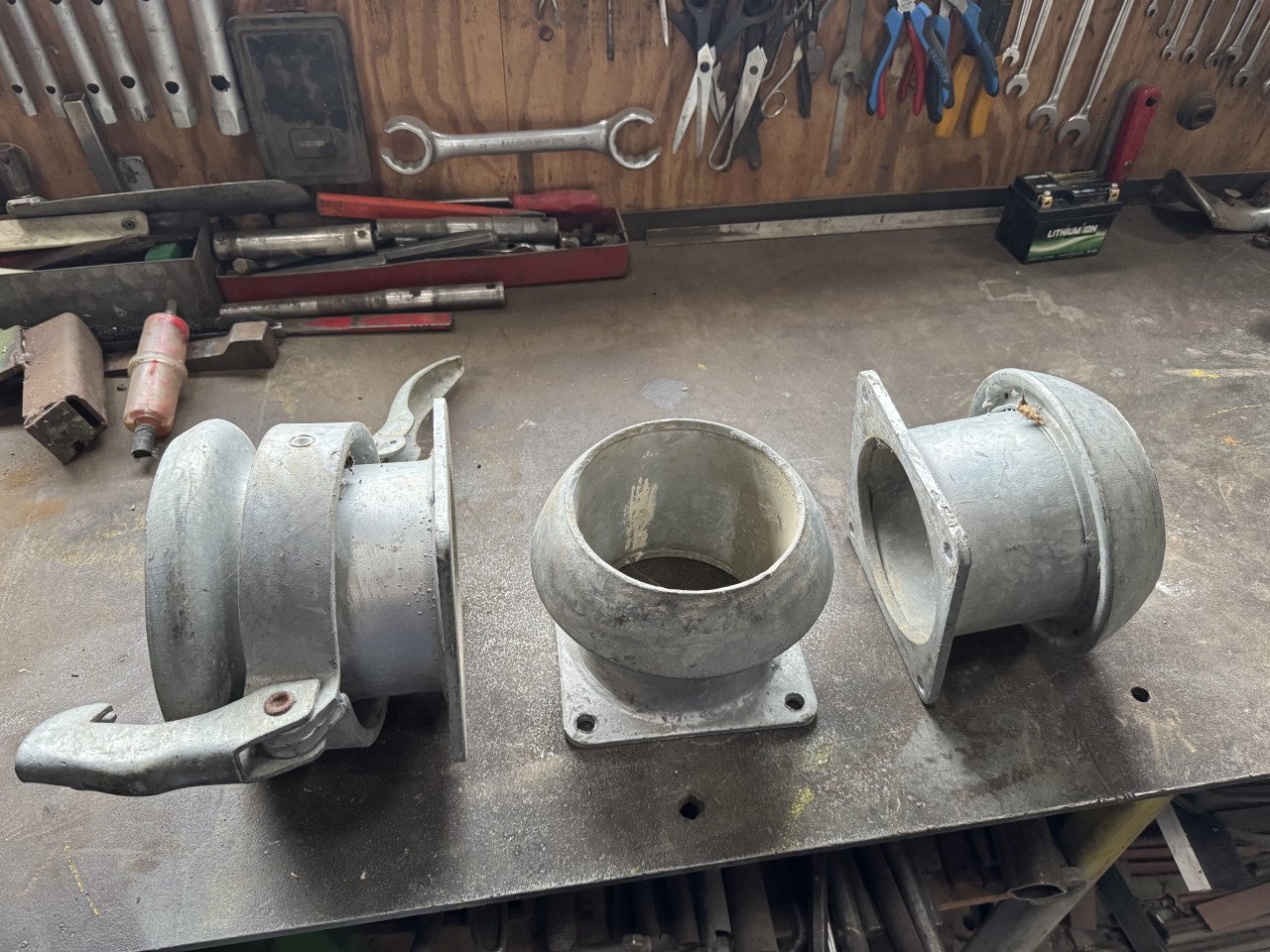 Nieuwe Perrot koppelingen 6 duims