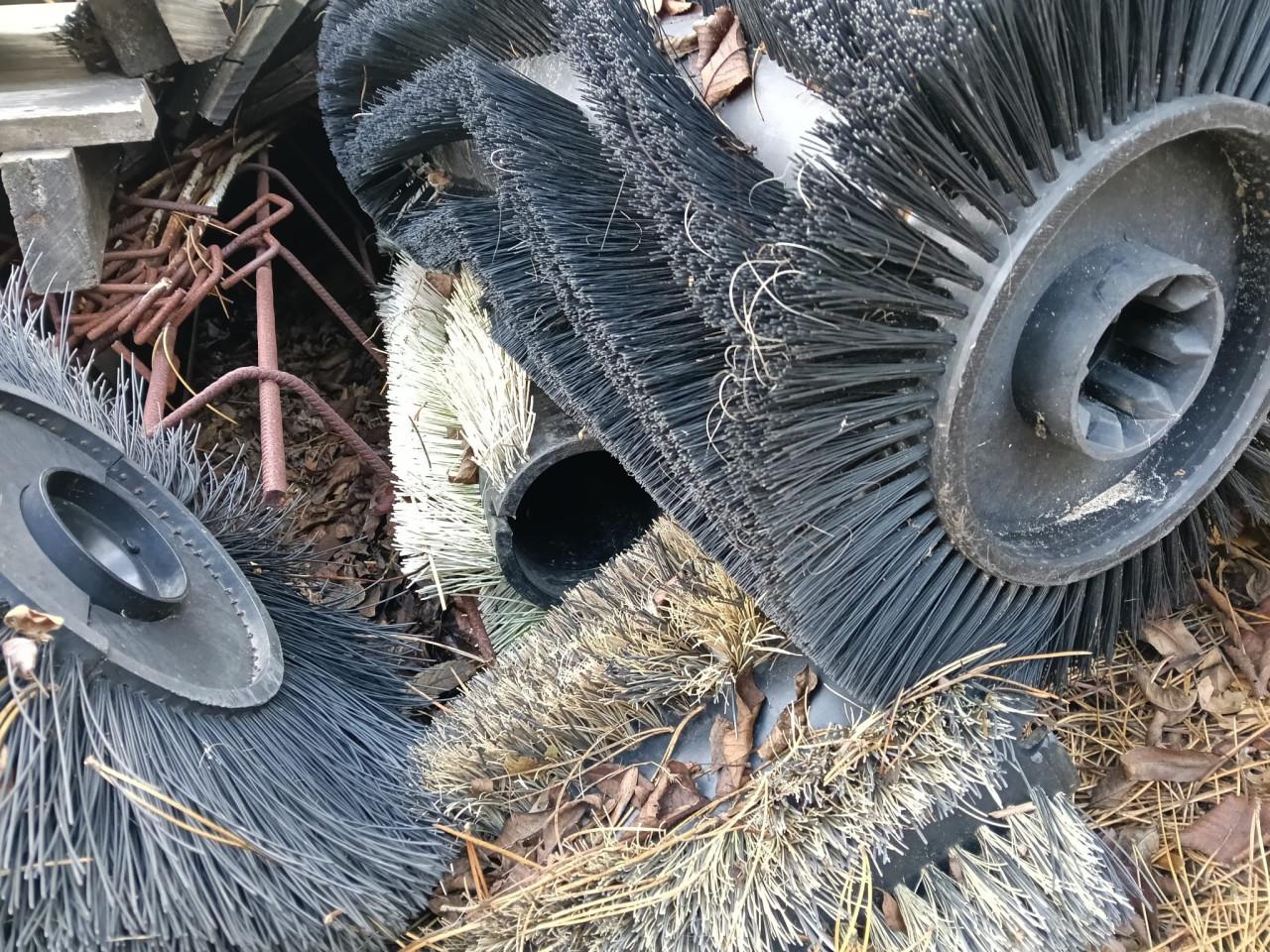 Veegborstels voor schuurpaal