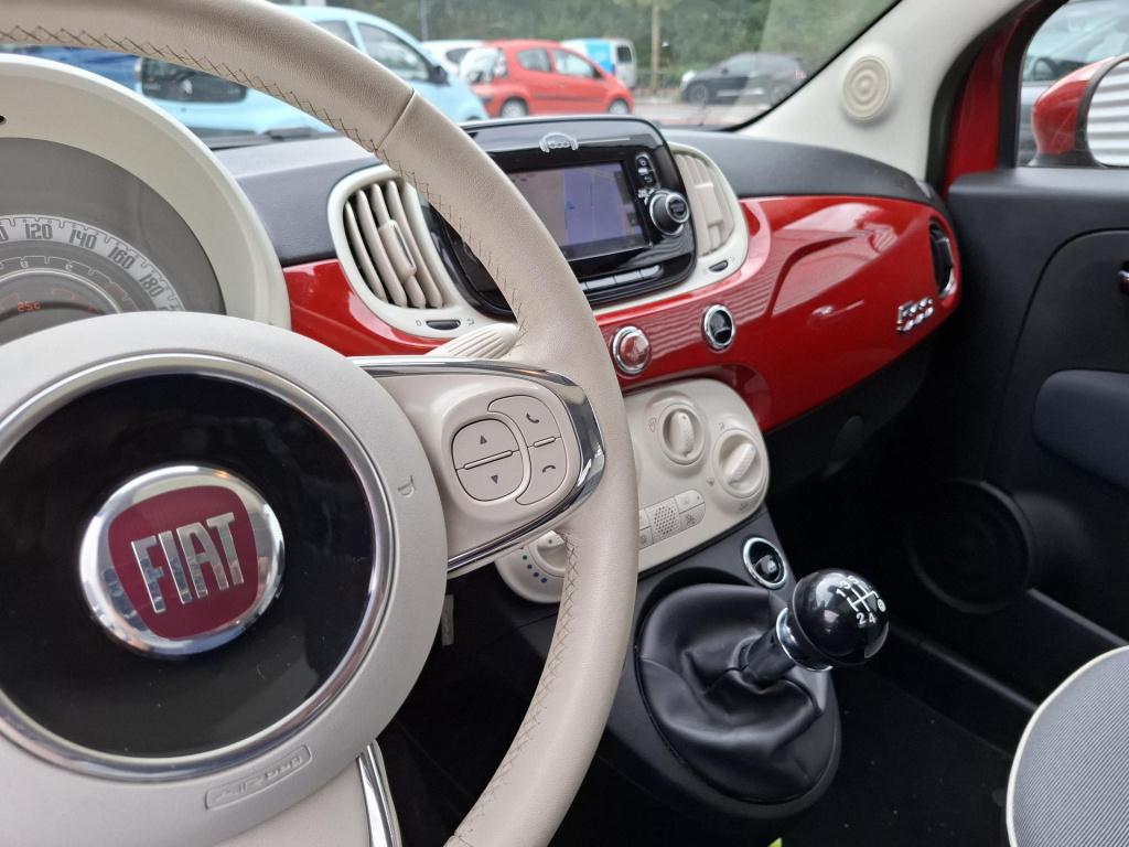 Fiat 500 twinair turbo collezione glazen schuifdak/nav/lmv