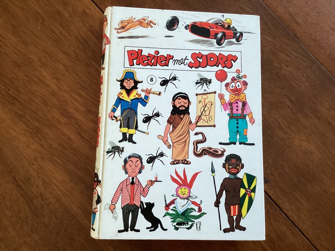 Verschillende stripboeken met harde kaft. Plezier met Sjors.