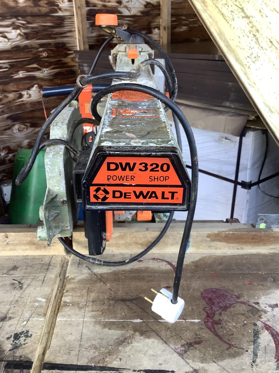 Dewalt DW320 Radiaalzaag cirkelzaag afkortzaag