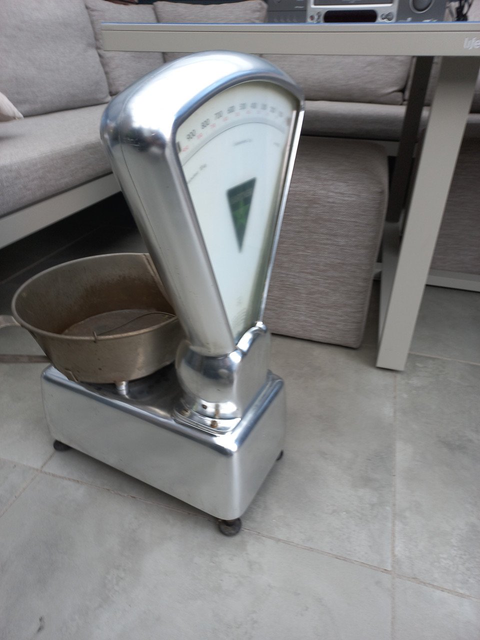 Vintage duitse weegschaal G.Hartner