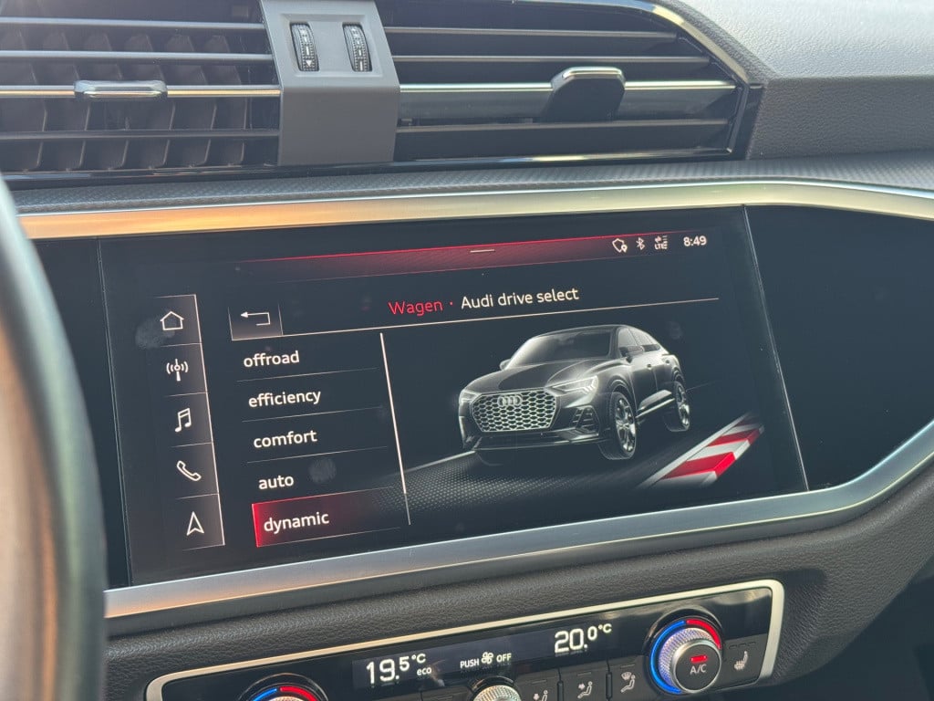 Audi Q3 sportback 35 tfsi pro line * camera * leer * carplay * black pack