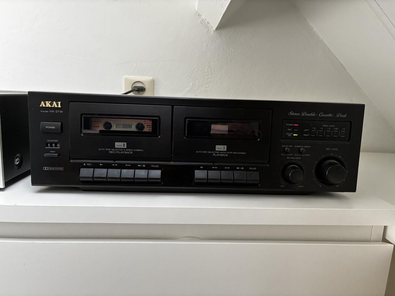 Akai HX 27 w cassettedeck