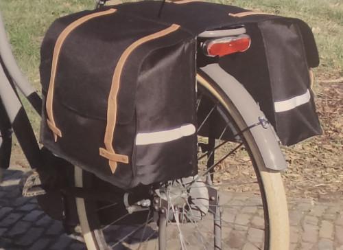 Doppelte Fahrradtasche Volumen: 16 Liter