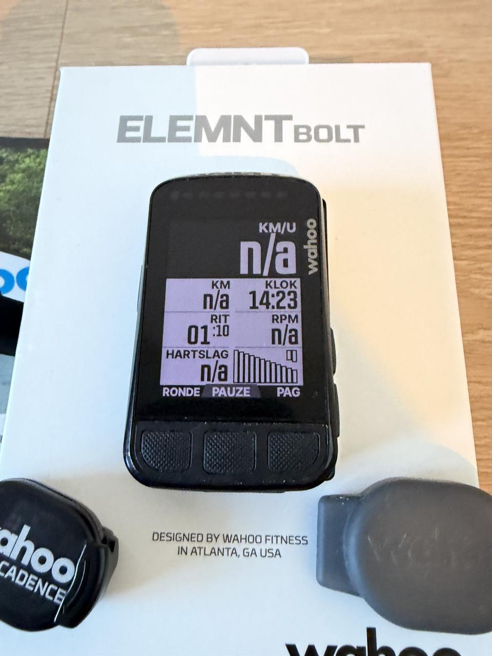 Wahoo Element Bolt V2 zeer compleet
