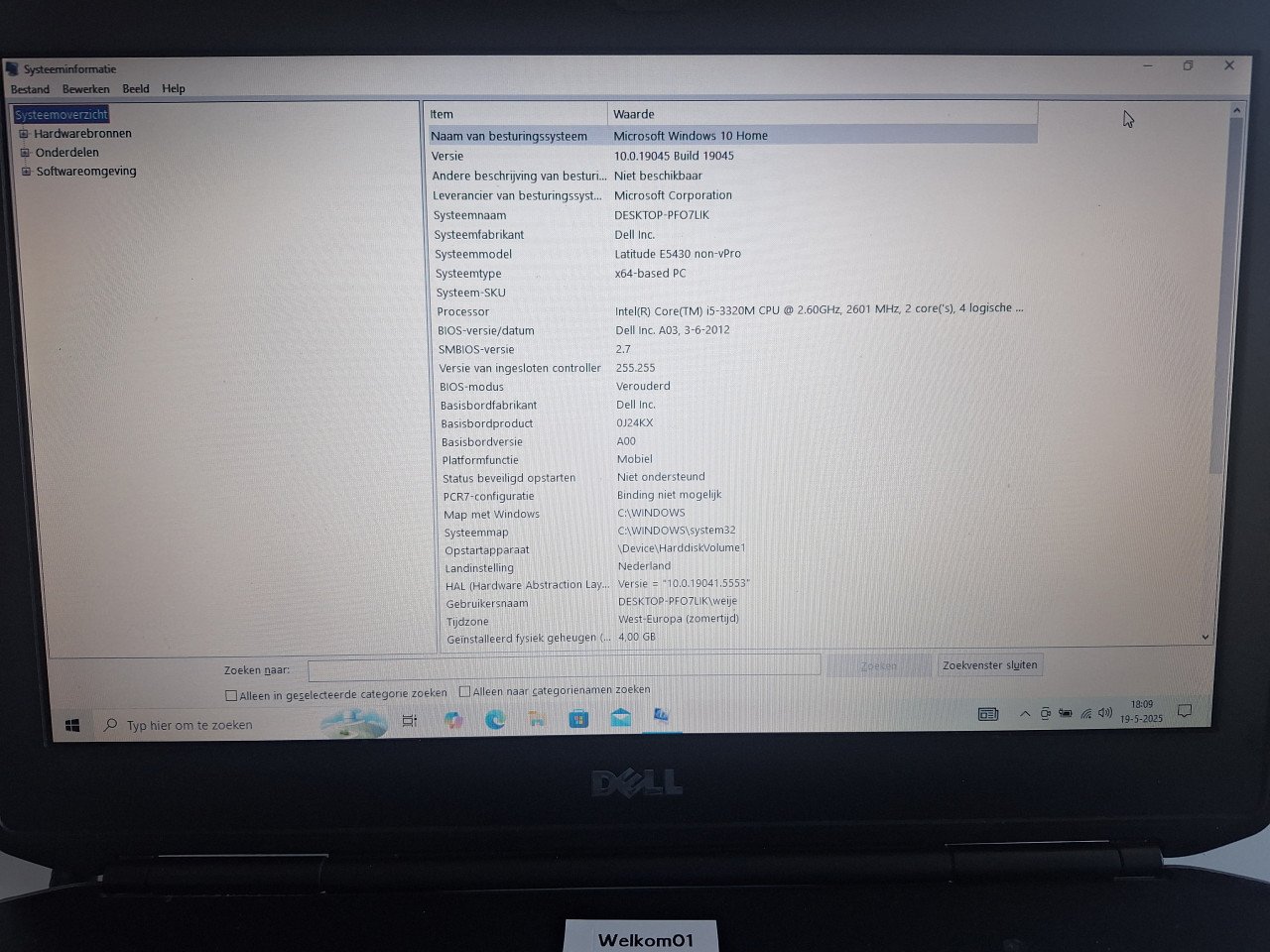 Te koop: Acer pc scherm en Dell laptop met dockingstation