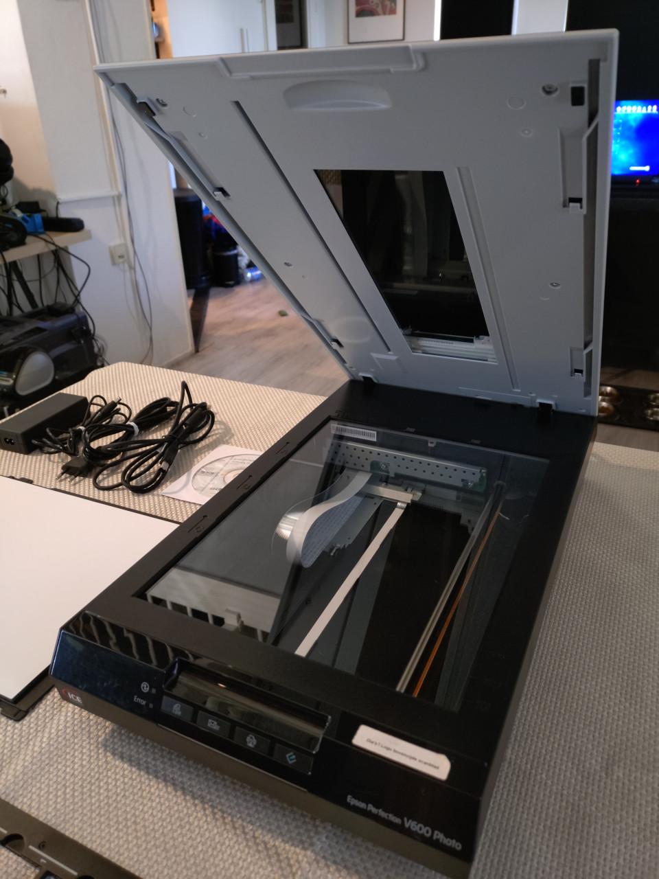 Epson fotoscanner Perfection V600 (word niet meer gemaakt) inc. software