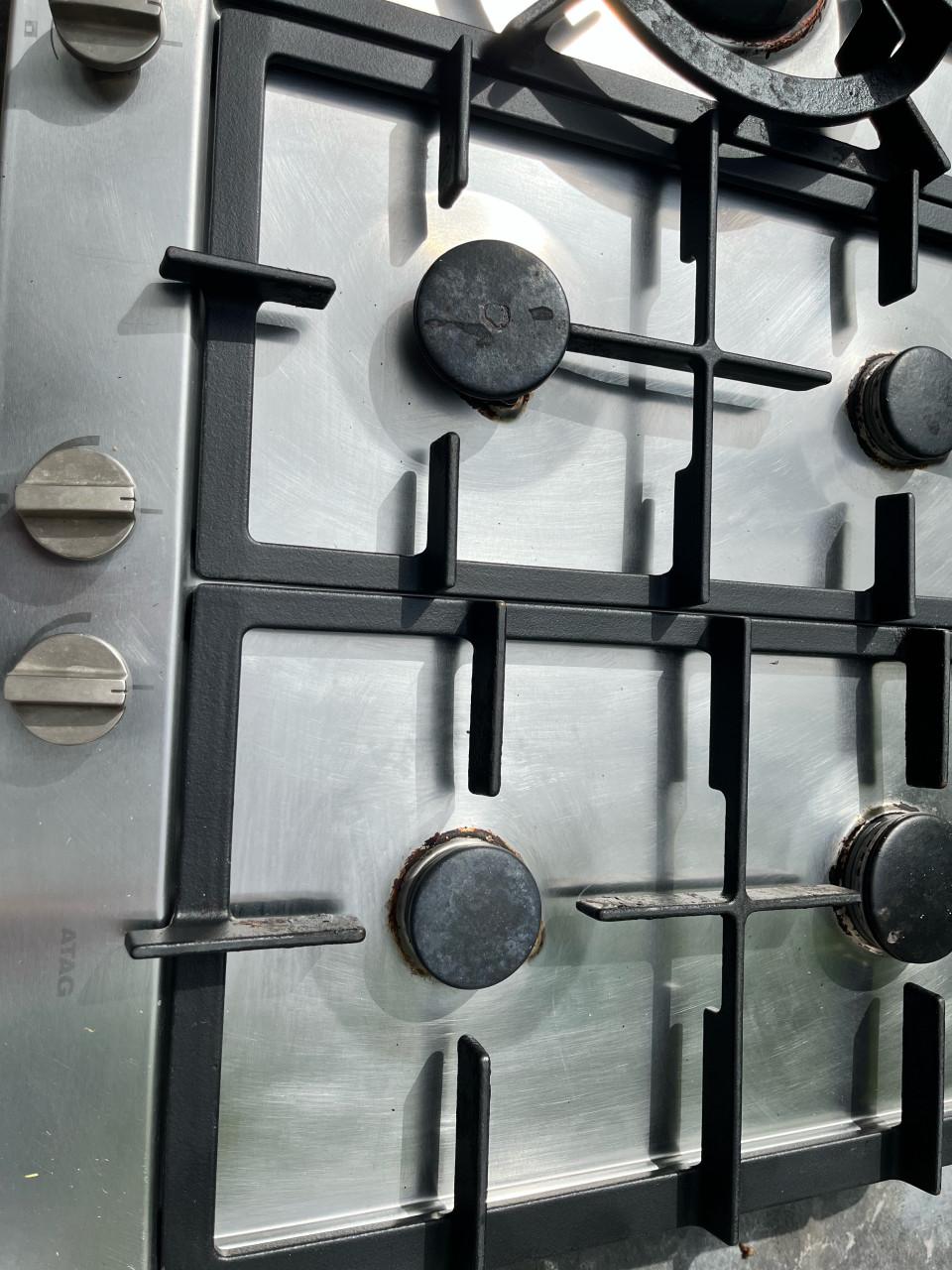 Atag 5-pits inbouw gaskookplaat met wokbrander