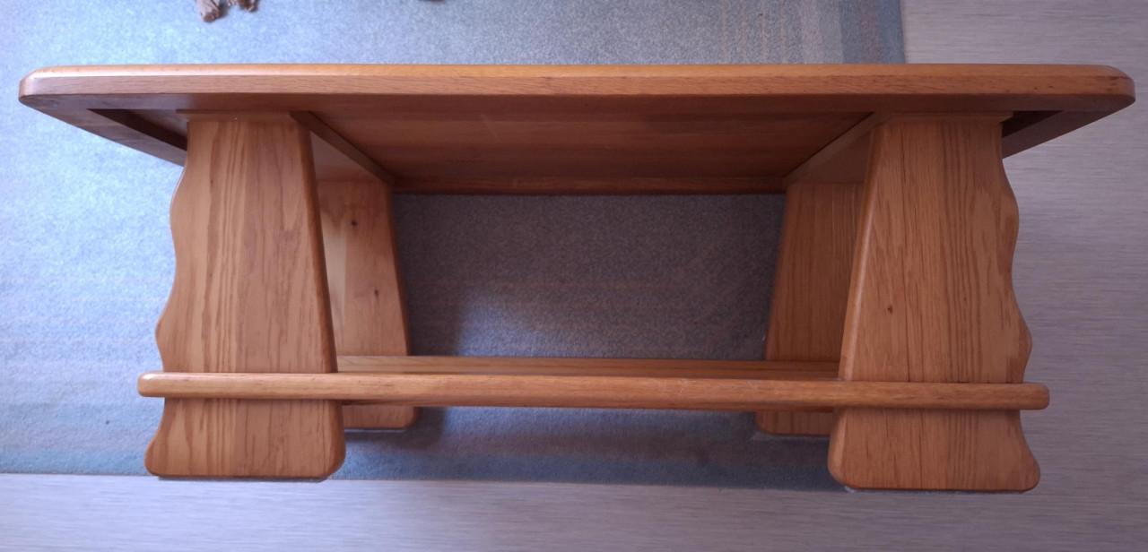 Salontafel blank eiken