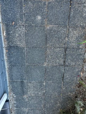Tegels 20x20cm, ongeveer 5m2