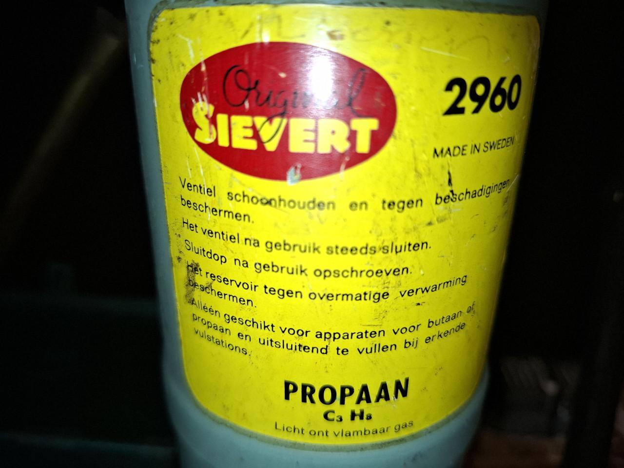 Sievert karwei flesje met complete set branders en een soldeerbout