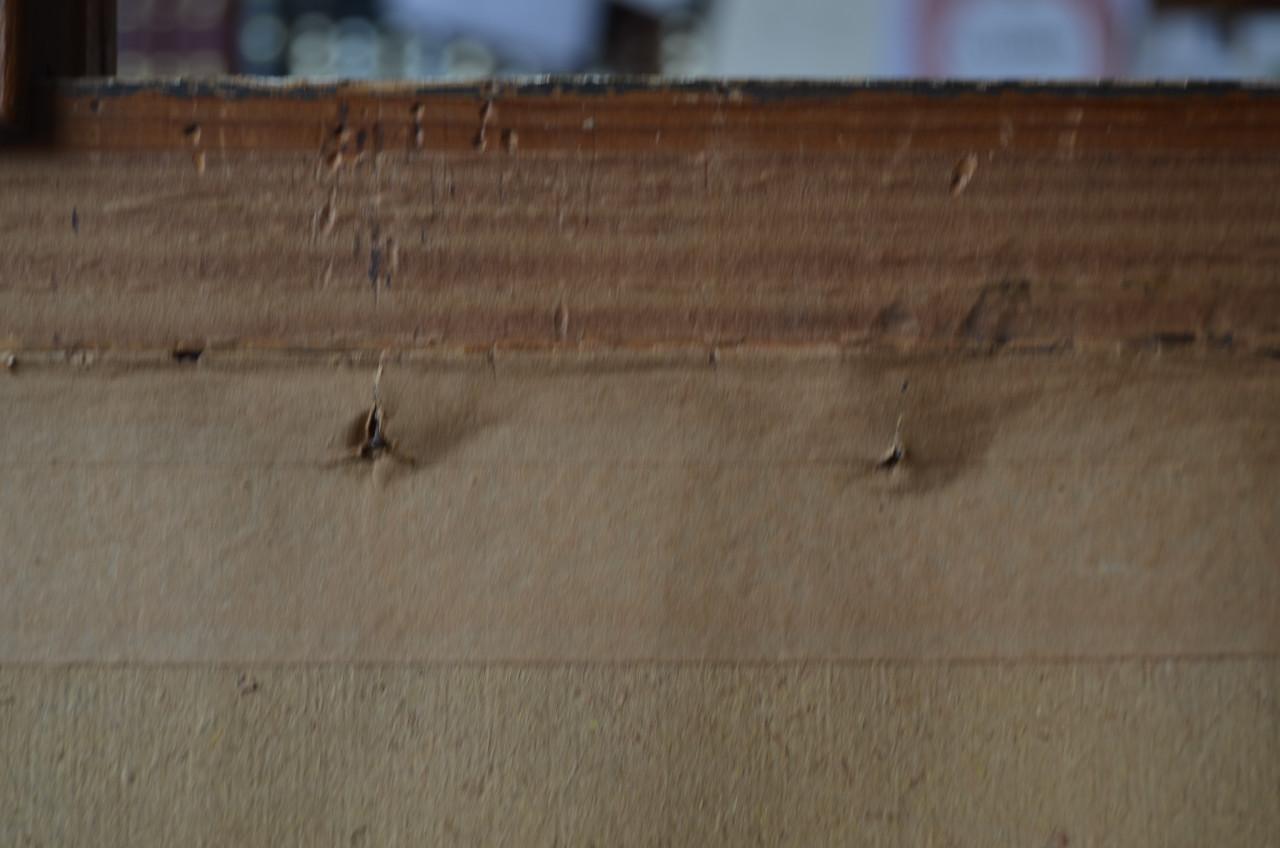 Grote kleurenets (?) Stadsgezicht Brugge, gesigneerd 'van Meulen'