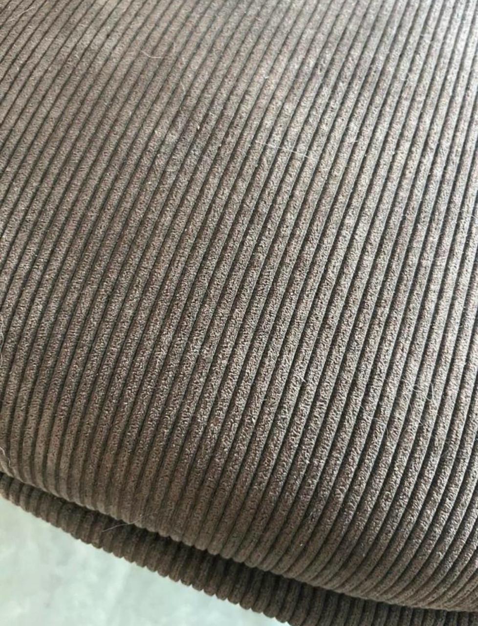 Fatteau Ribcord Stoel - Grijsbruin