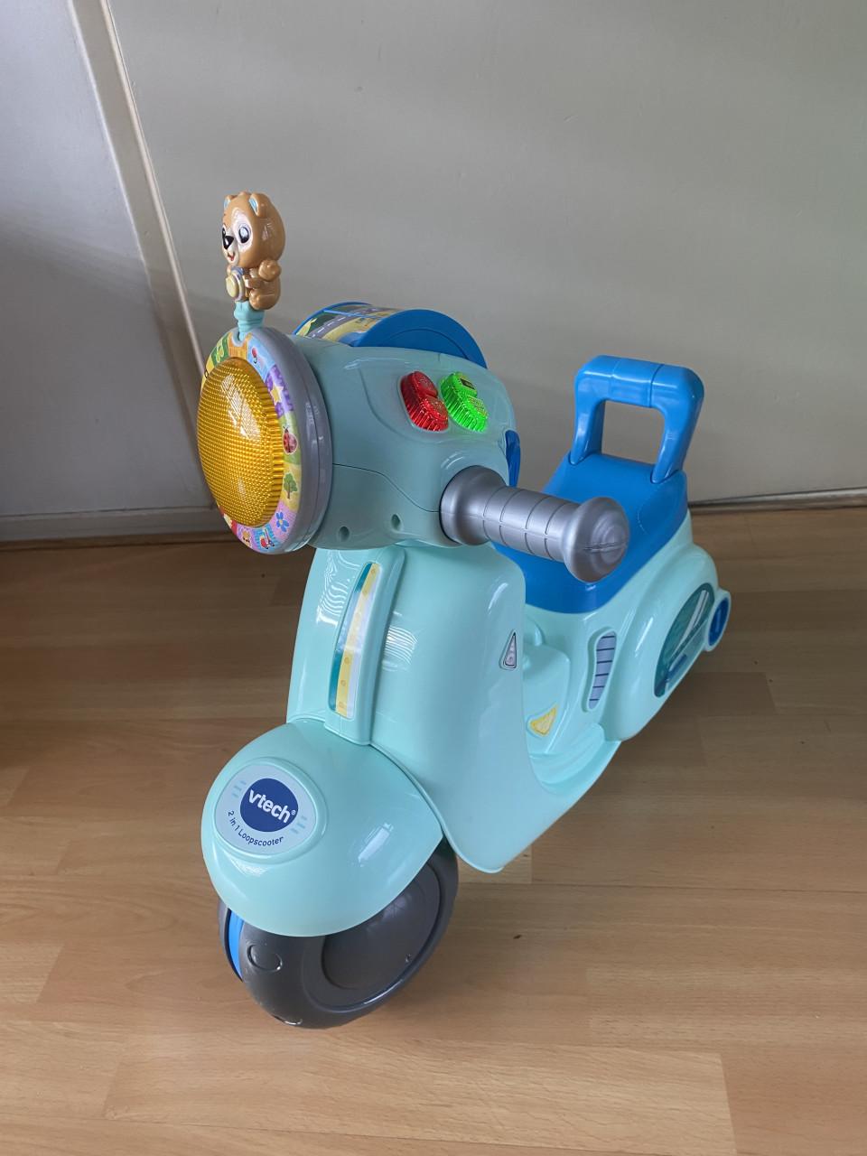 V-Tech peuter loopscooter 2in1