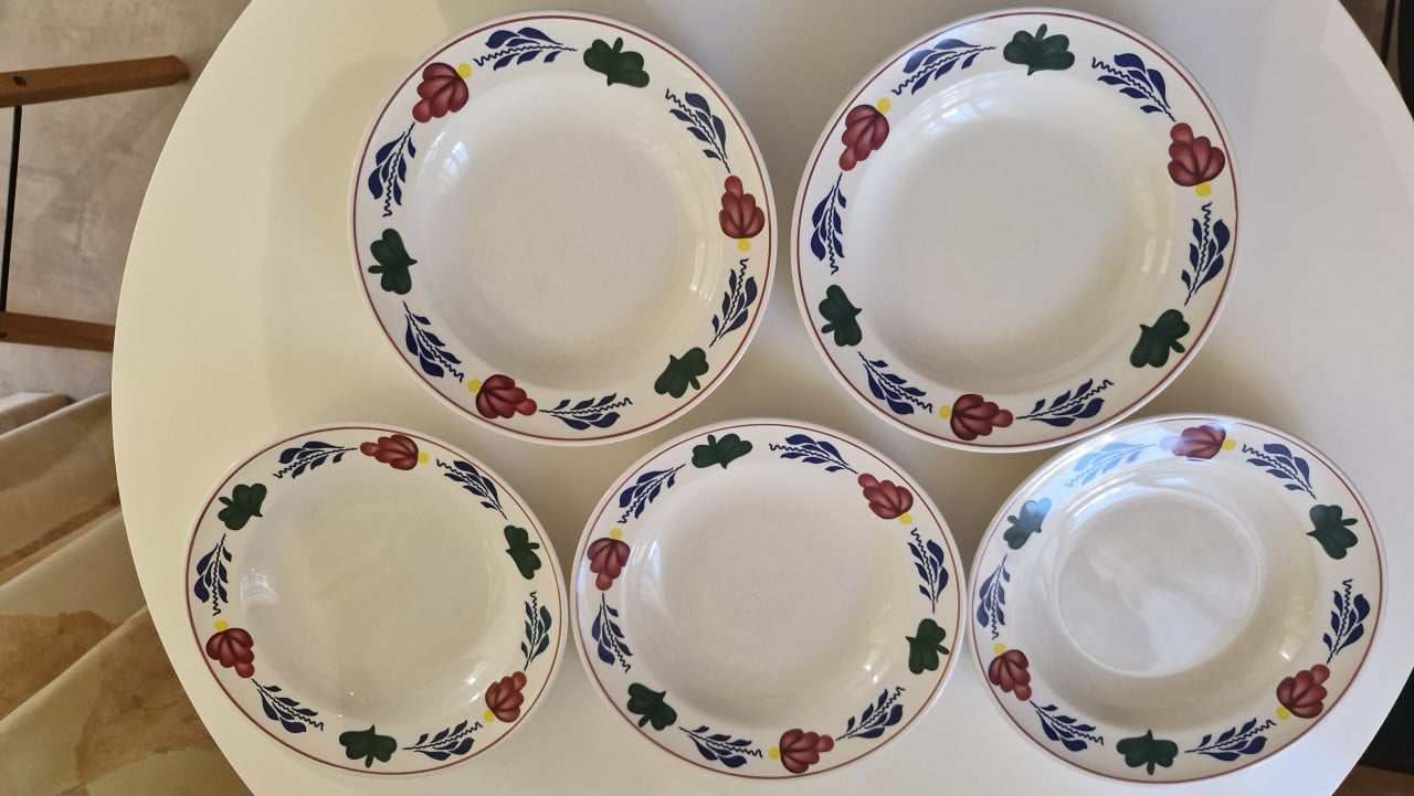 Boerenbont servies