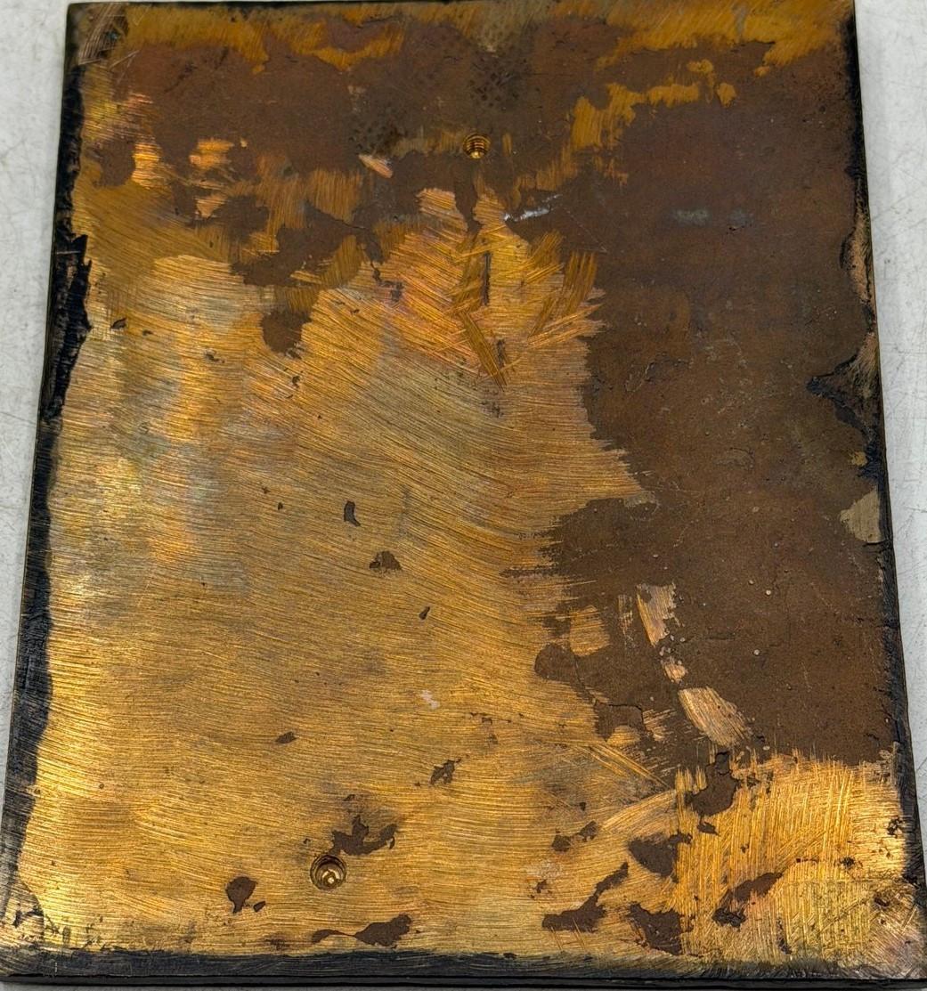 ZWAAR BRONZEN PLAQUETTE KRUISIGING, SPAANSE KUNSTENAAR