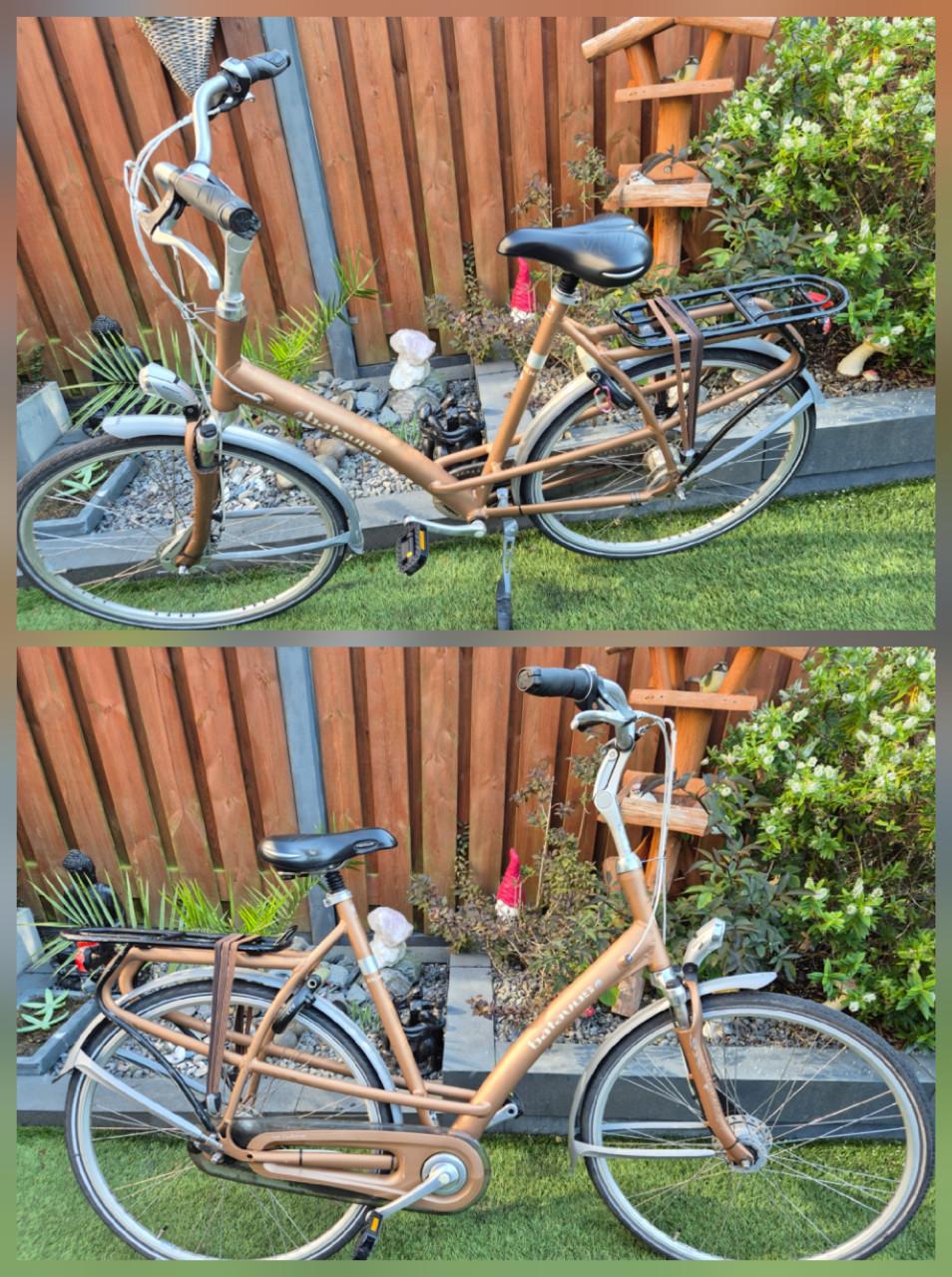 Nog wat fietsen staan...