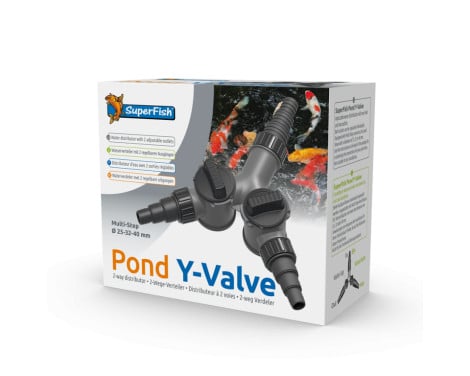 SuperFish Pond Y-Valve afsluiter vijver