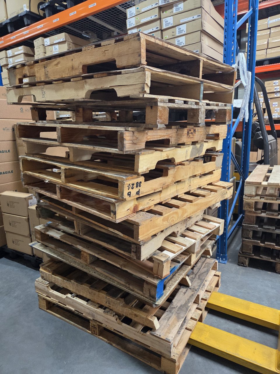 Houten paletten