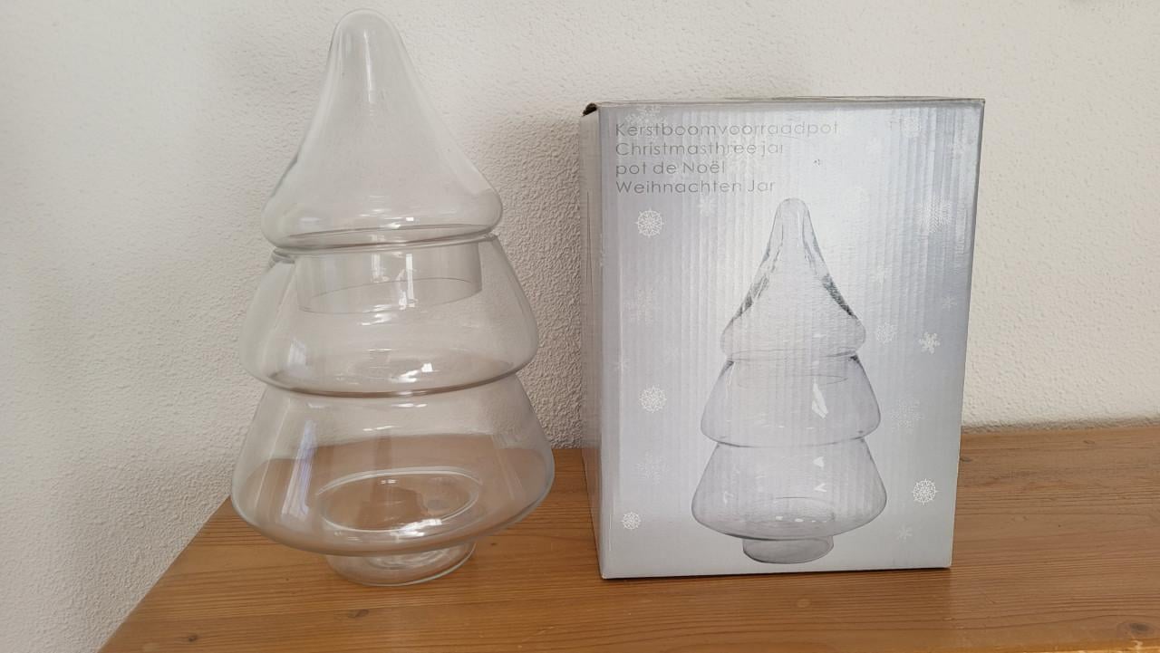 Kerstboom voorraadpot - NIEUW