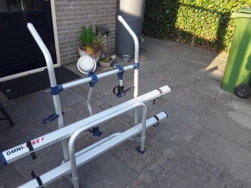 Fietsendrager voor op caravan of camper