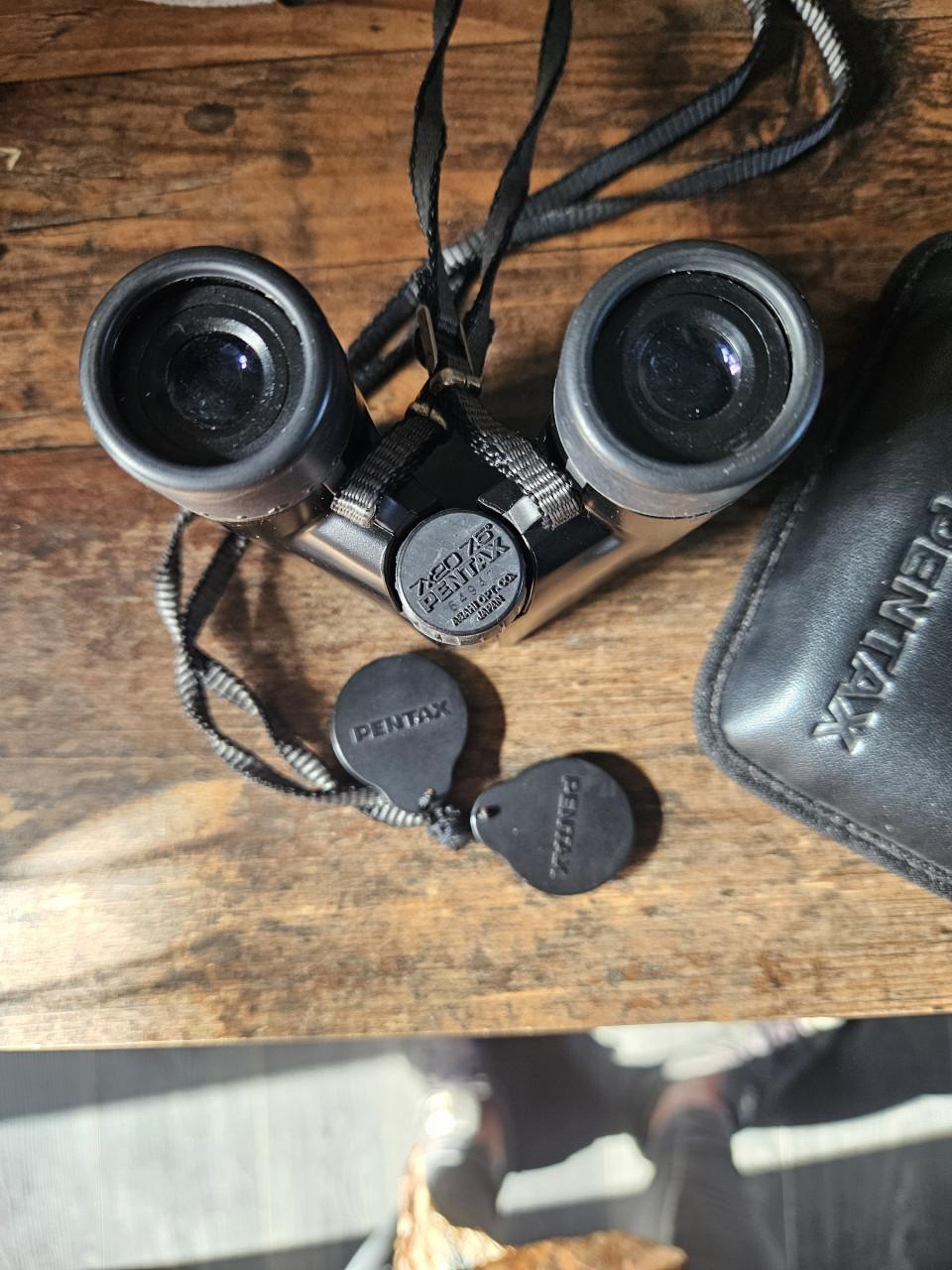 Pentax 7x20 7.5 verrekijker, zgan met nachtzicht met hoesje