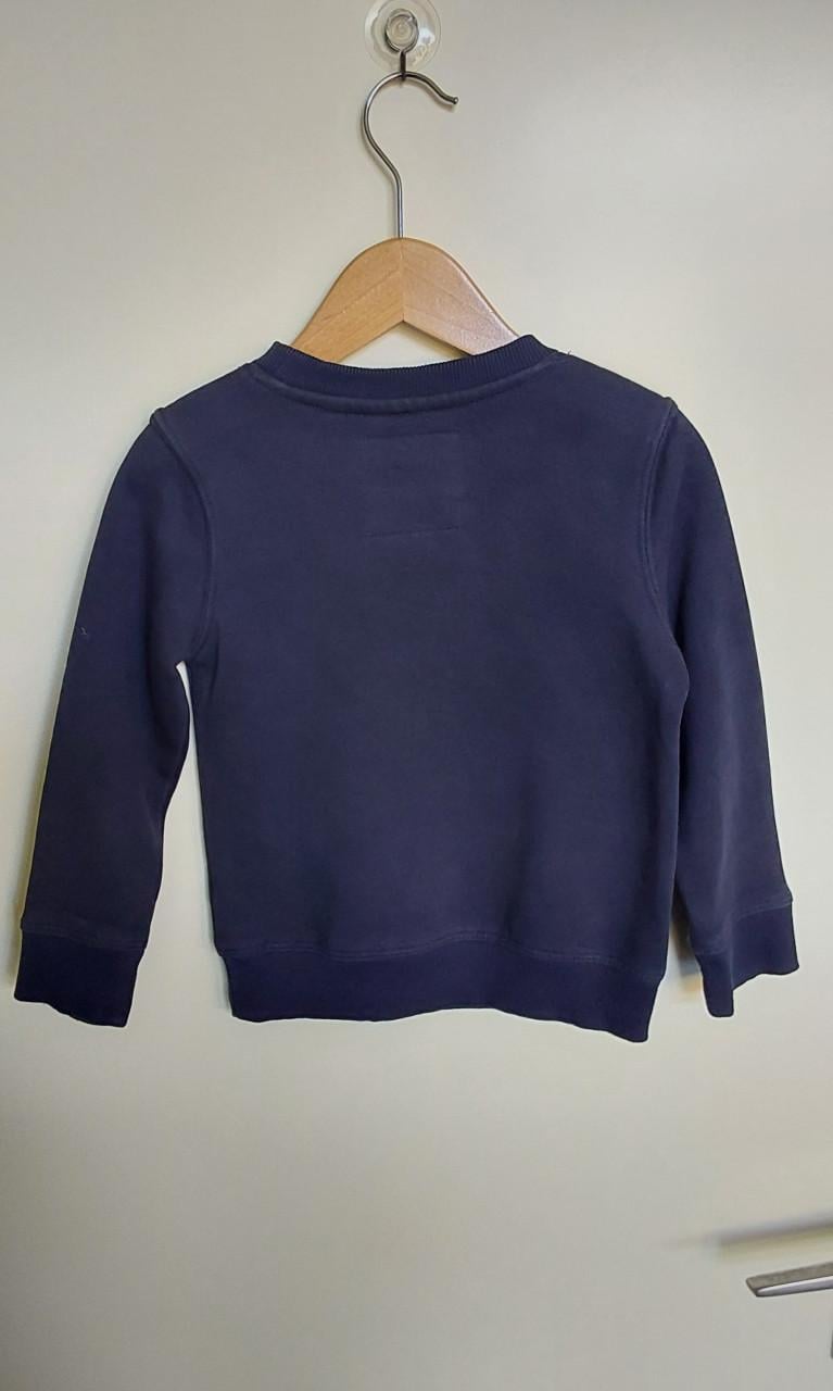 Donkerblauwe C&A trui in maat 110