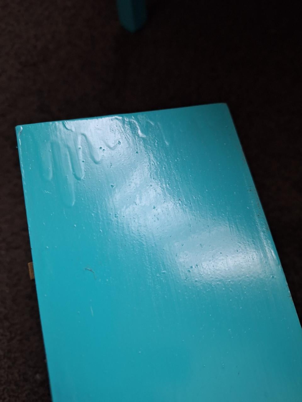 5 x turquoise blauw