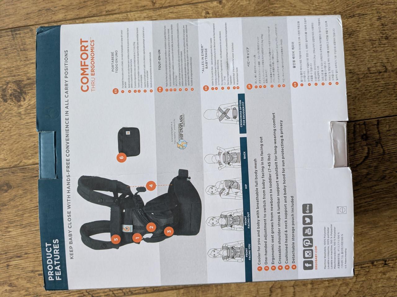 Ergobaby omni 360 zwart