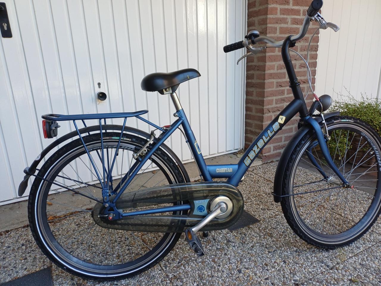 Leuke meisjesfiets Gazelle Cheetah 22 inch