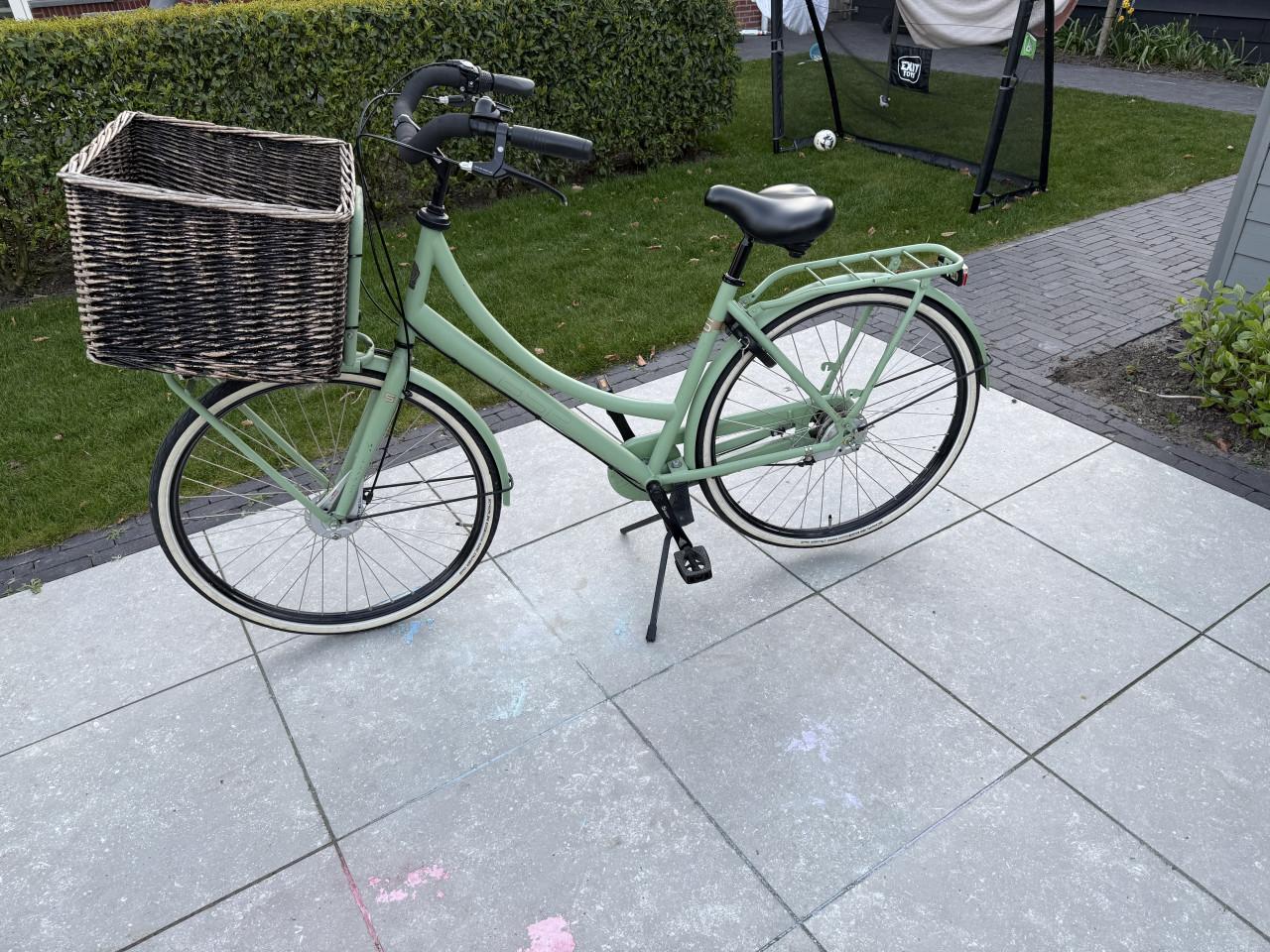 Prachtige damesfiets