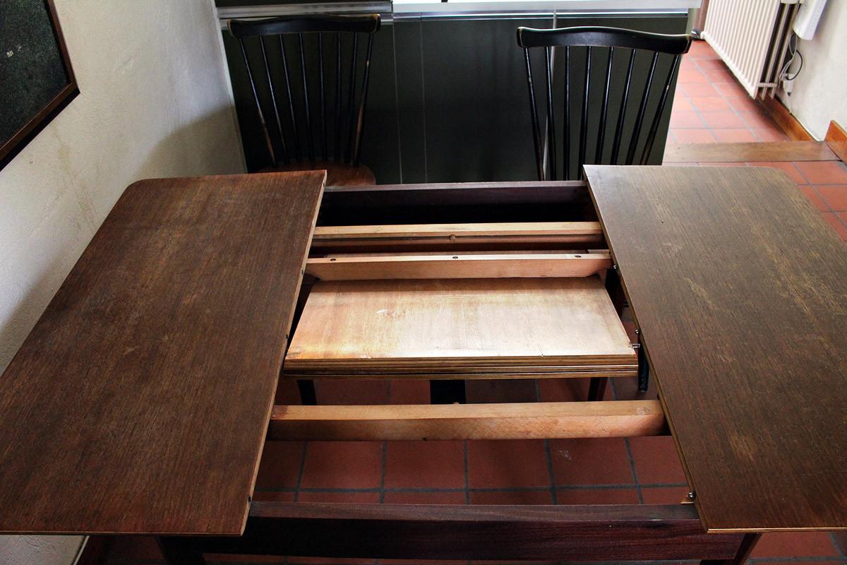 Vintage Pastoe uitschuifbare teak eettafel - Cees Braakman