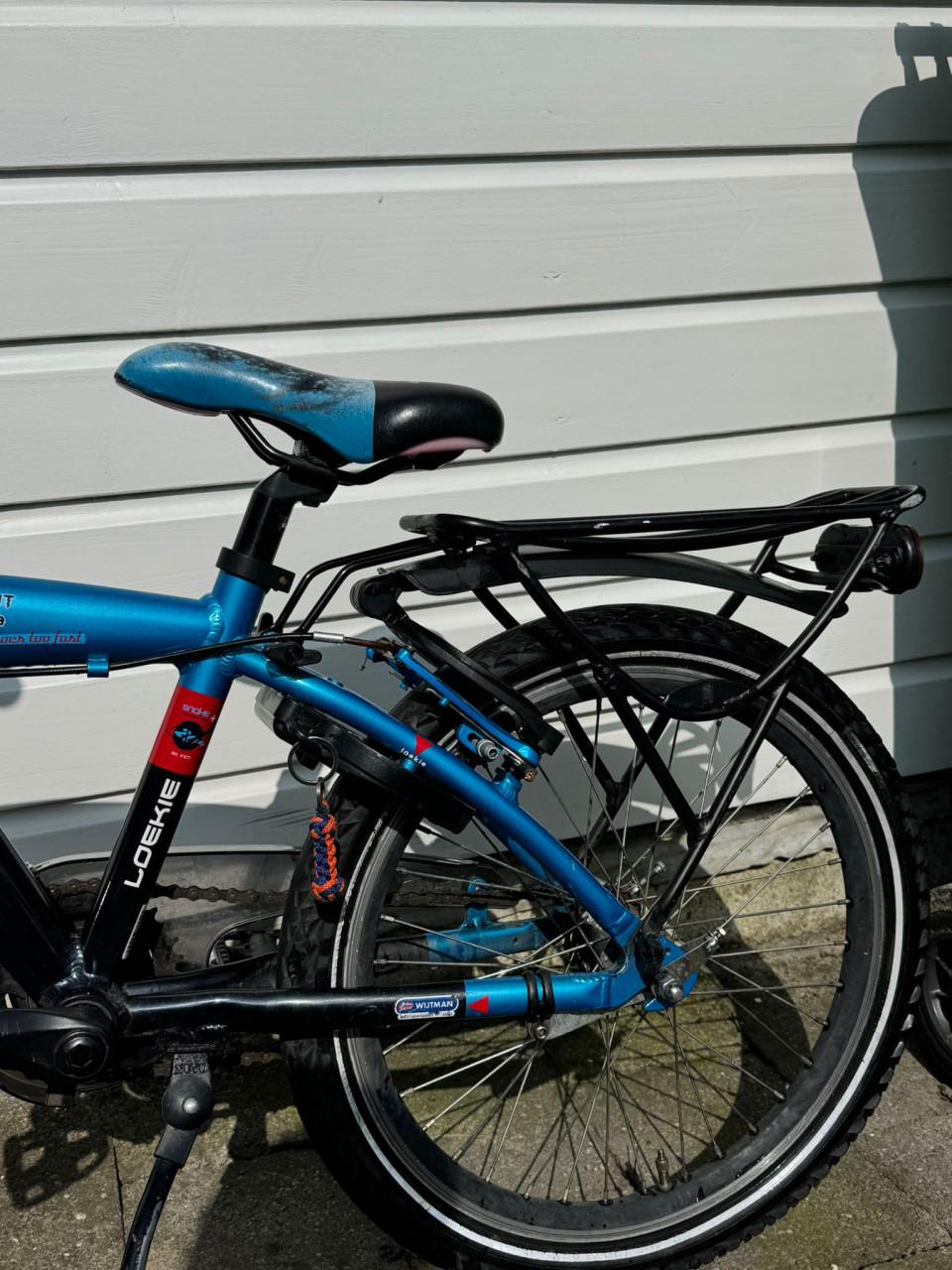 Stoere nette Loeki Snake 20 inch fiets