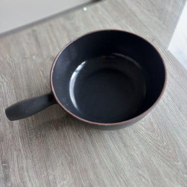 Franse gietijzeren pan .