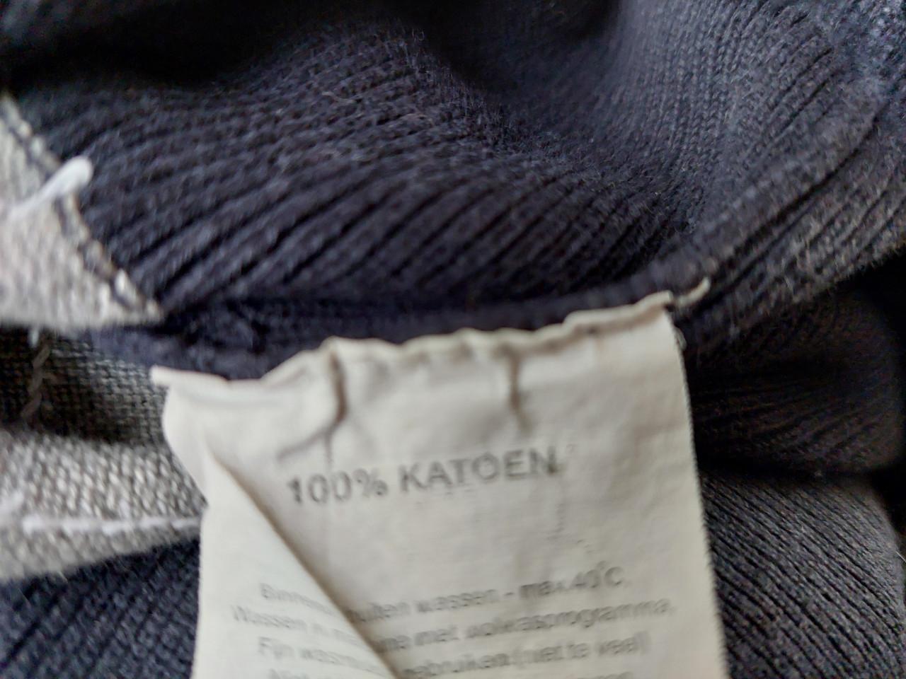 3 geruite damestruien mt Large grijs, marine