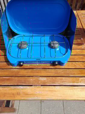 Gasstel  2 pitten voor camping