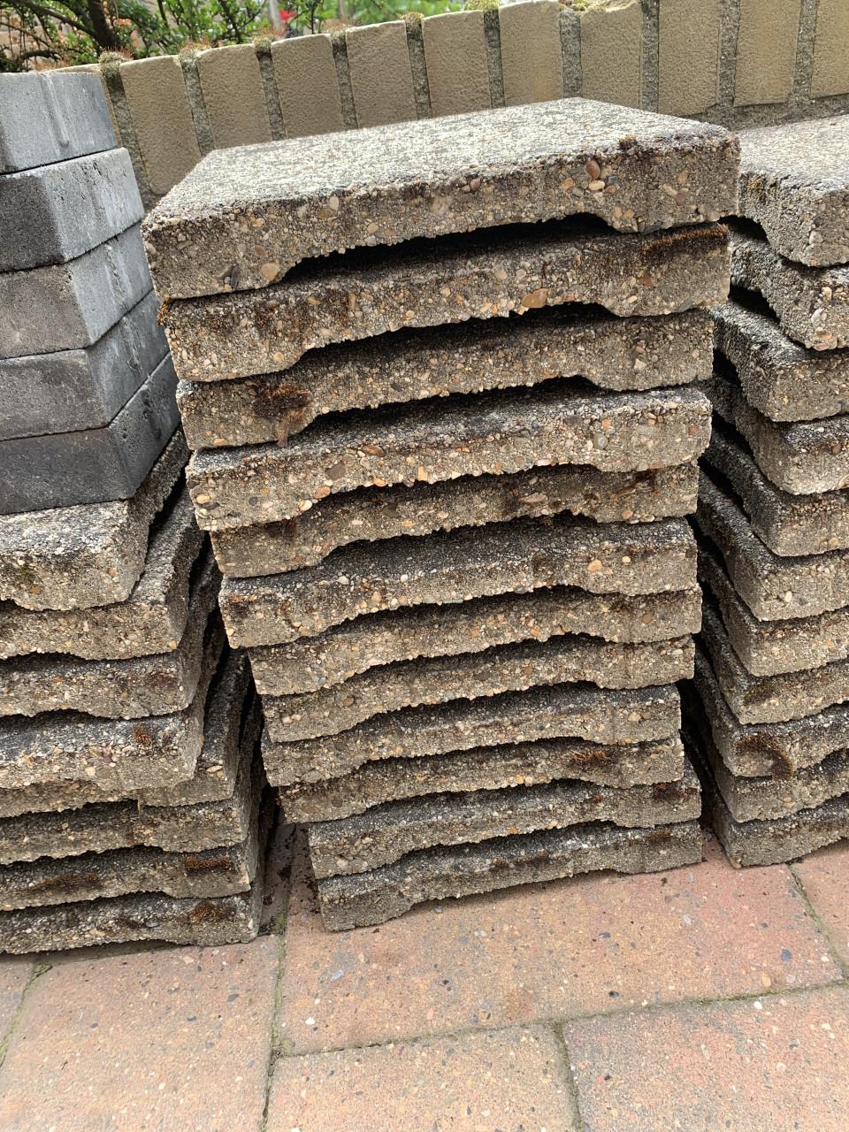 Drainage tegels balkon/terras incl leggers