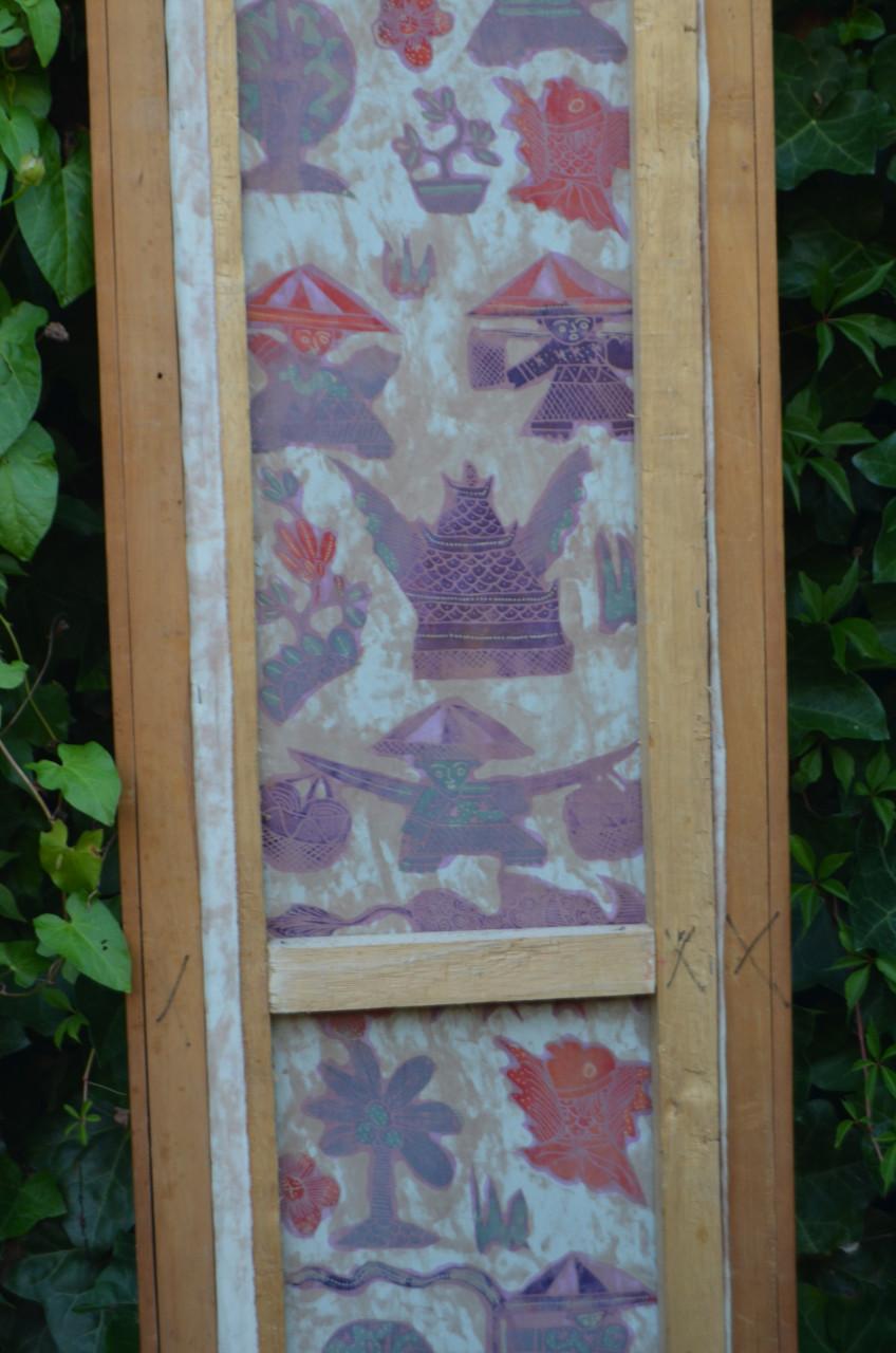 3 Leuke batiks in redelijke staat, op ééntje na dan.